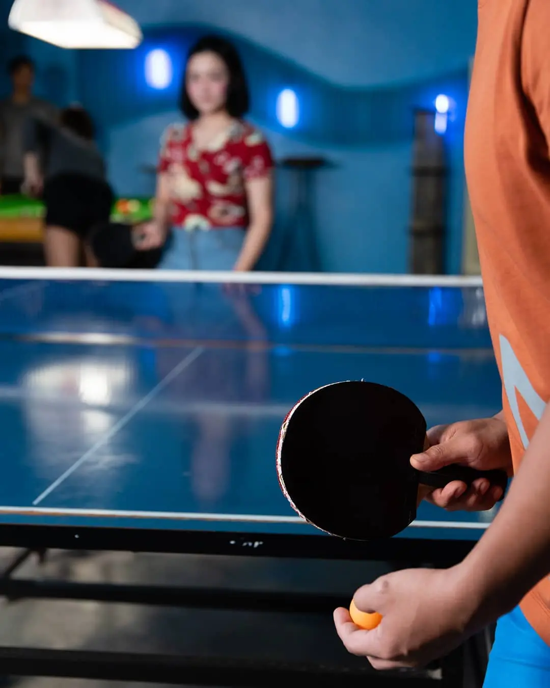 Table tennis at Matabungkay Beach Hotel