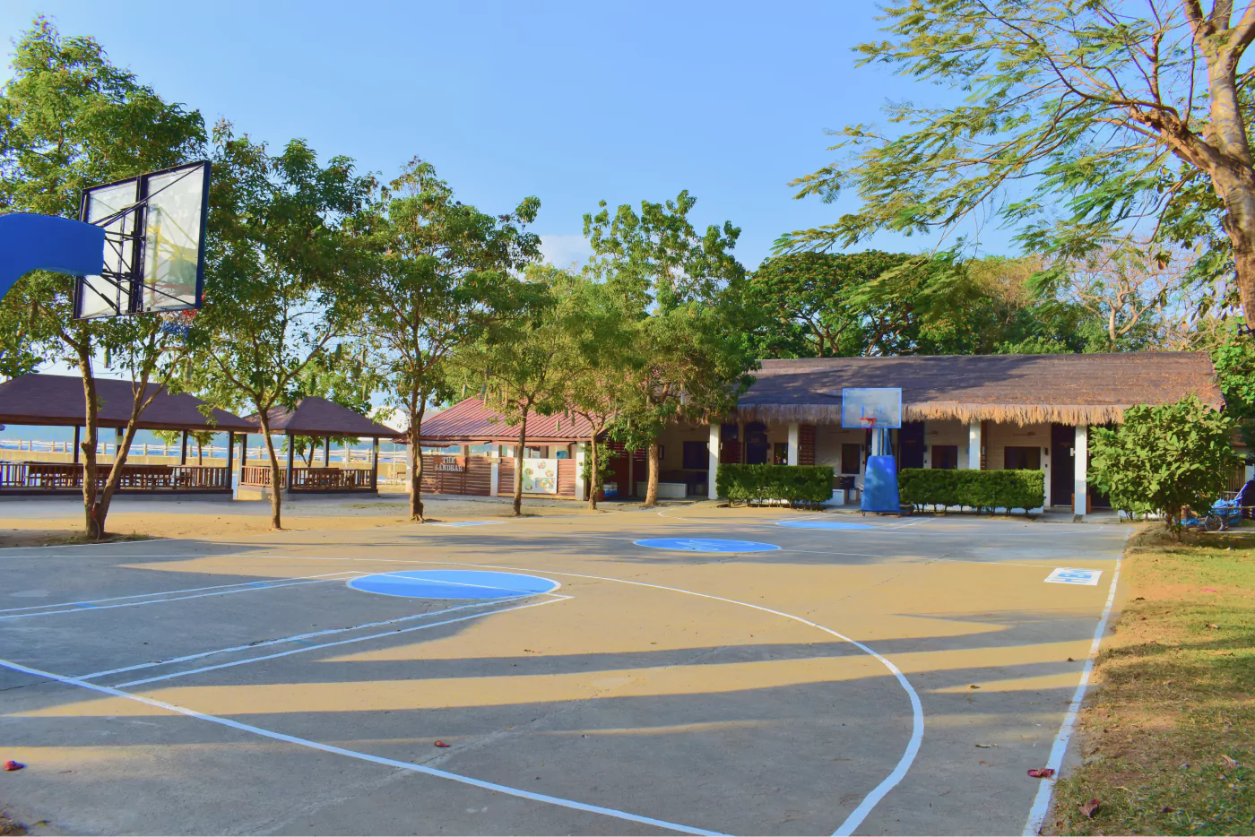 Basketball at Matabungkay Beach Hotel