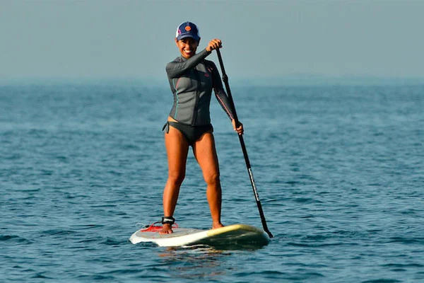 Surfing in Matabungkay Beach Hotel